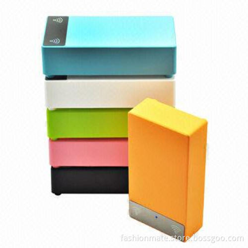 Portable near field audio speakers for all phones, with silicone jacket